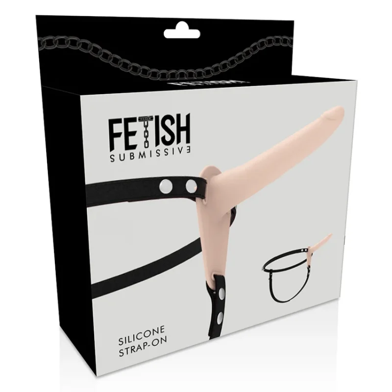 FETISH SUBMISSIVE HARNESS -  Silicona Flesh 15 Cm - Imagen 6