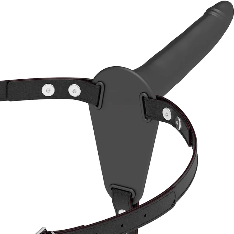 FETISH SUBMISSIVE HARNESS - Silicona Negro 15 Cm - Imagen 6