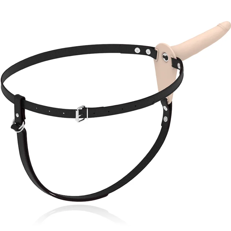 FETISH SUBMISSIVE HARNESS - Vibrador Silicona Flesh 15 Cm - Imagen 7