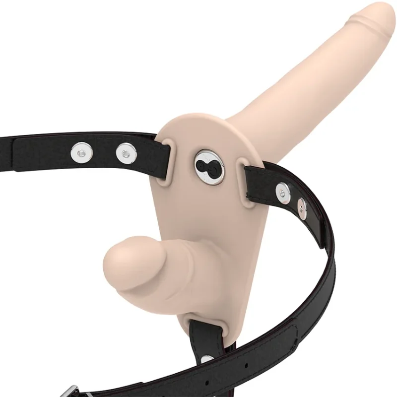 FETISH SUBMISSIVE HARNESS - Doble Penetración Vibrador Flesh Up - Imagen 3