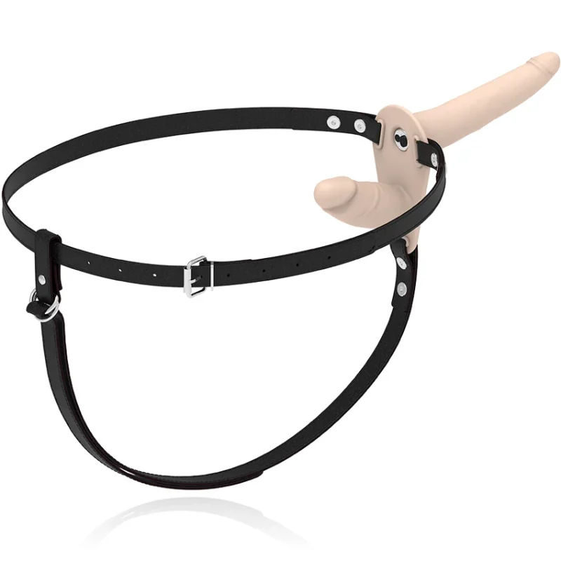 FETISH SUBMISSIVE HARNESS - Doble Penetración Vibrador Flesh Up - Imagen 6
