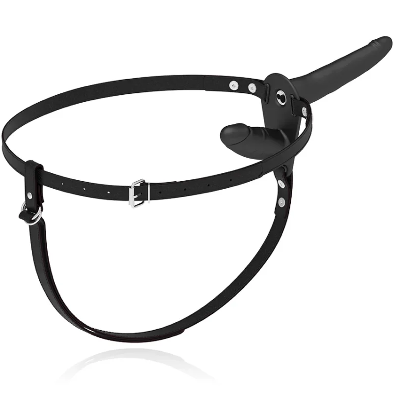FETISH SUBMISSIVE HARNESS - Doble Penetración Vibrador Negro - Imagen 6
