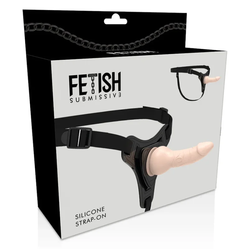 FETISH SUBMISSIVE HARNESS - Silicona Flesh Realistic 16cm - Imagen 6