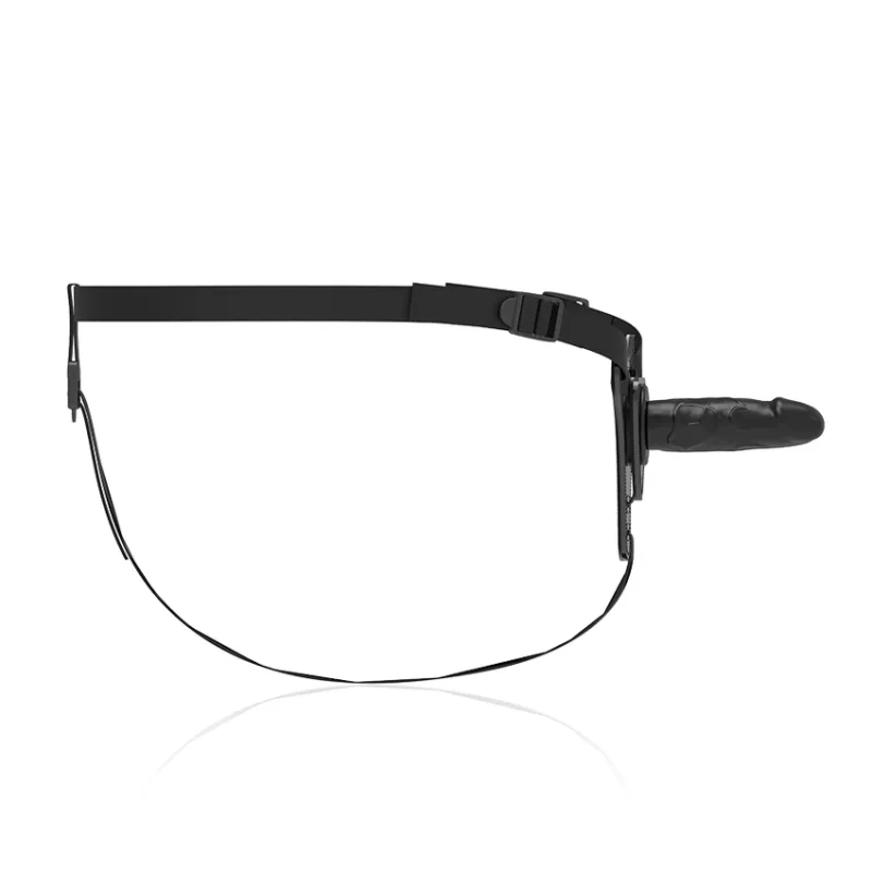 FETISH SUBMISSIVE HARNESS - Silicona Negro Realistic 15 Cm - Imagen 3