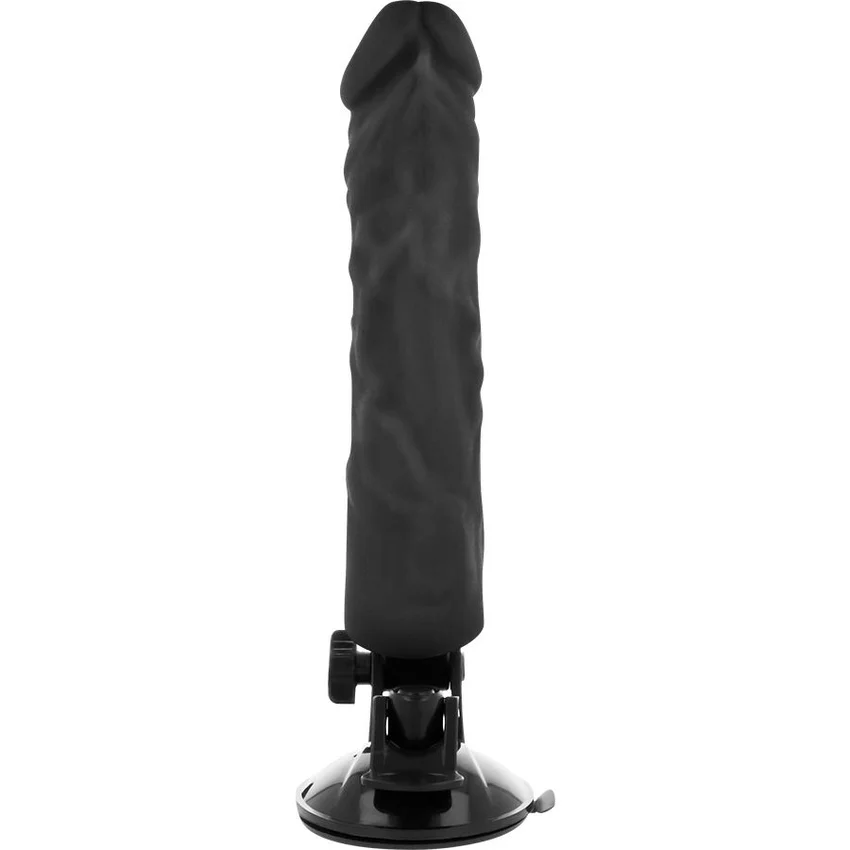 BASECOCK - Vibrador Realistico Control Remoto Negro 21 Cm -O- 4 Cm- - Imagen 4