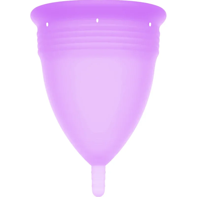 STERCUP - Copa Menstrual Fda Silicona Lila - Talla S-- - Imagen 4