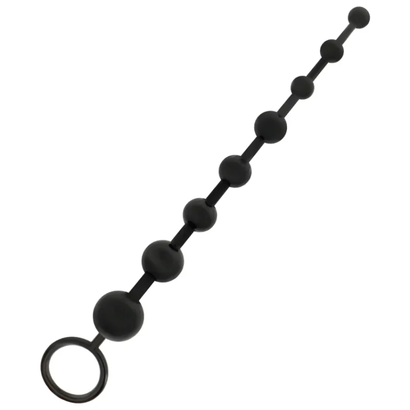 ADDICTED TOYS - Anal Beads 29 Cm Negro - Imagen 4