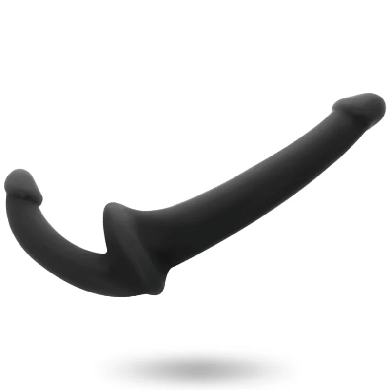 ADDICTED TOYS - Dildo Con Arnés Sin Sujección Negro - Imagen 4