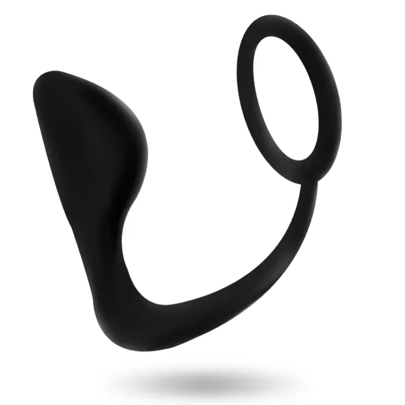 ADDICTED TOYS - Plug Anal Con Anillo Pene Negro - Imagen 3