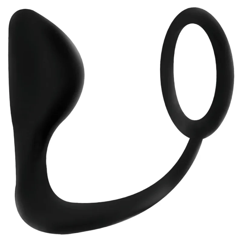 ADDICTED TOYS - Plug Anal Con Anillo Pene Negro - Imagen 4