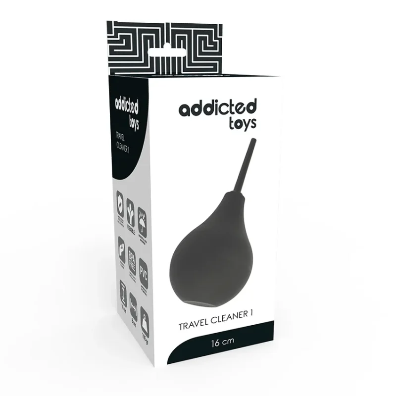 ADDICTED TOYS - Limpiador Anal Negro - Imagen 6