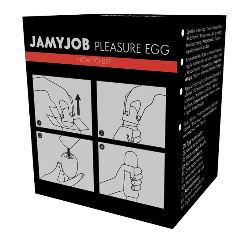 JAMYJOB - Huevo Masturbador Discreto Version Black Try - Imagen 11