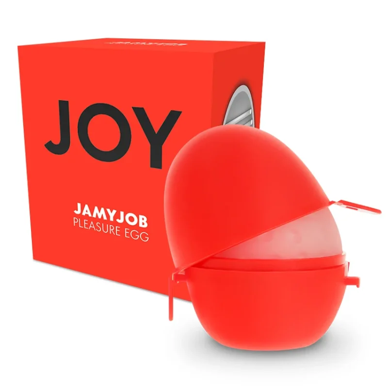 JAMYJOB - Huevo Masturbador Discreto Version Rojo Joy