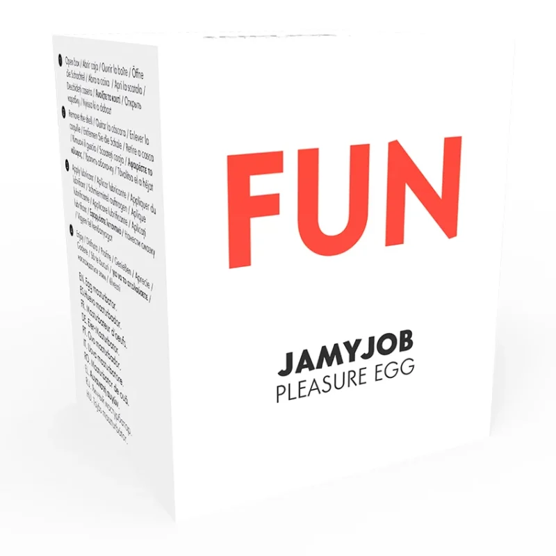 JAMYJOB - Huevo Masturbador Discreto Edicion Rojo Fun - Imagen 11