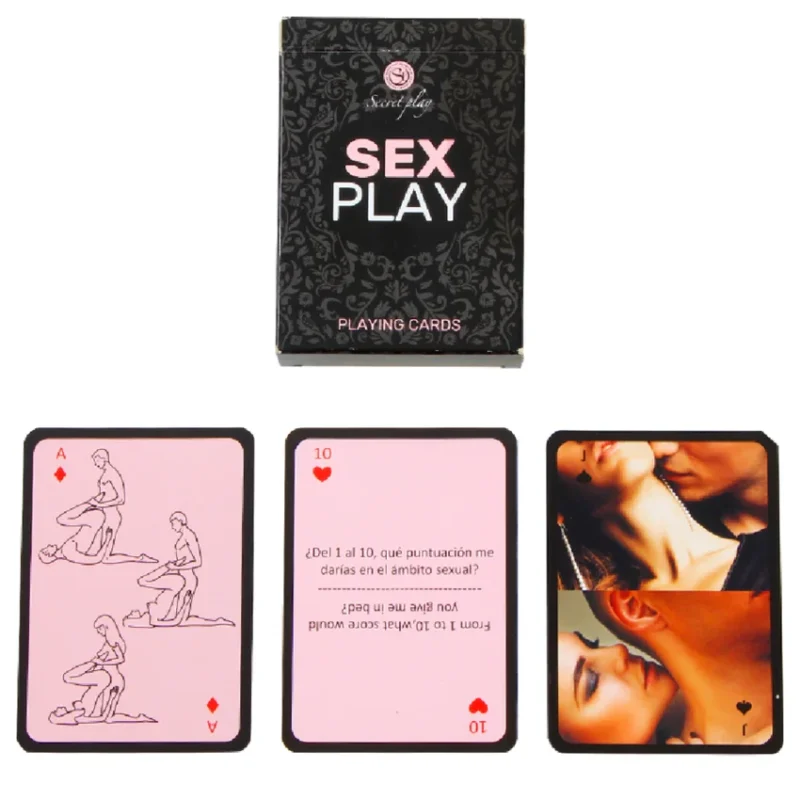 SECRETPLAY - Juego De Cartas Sex Play (Es/En)