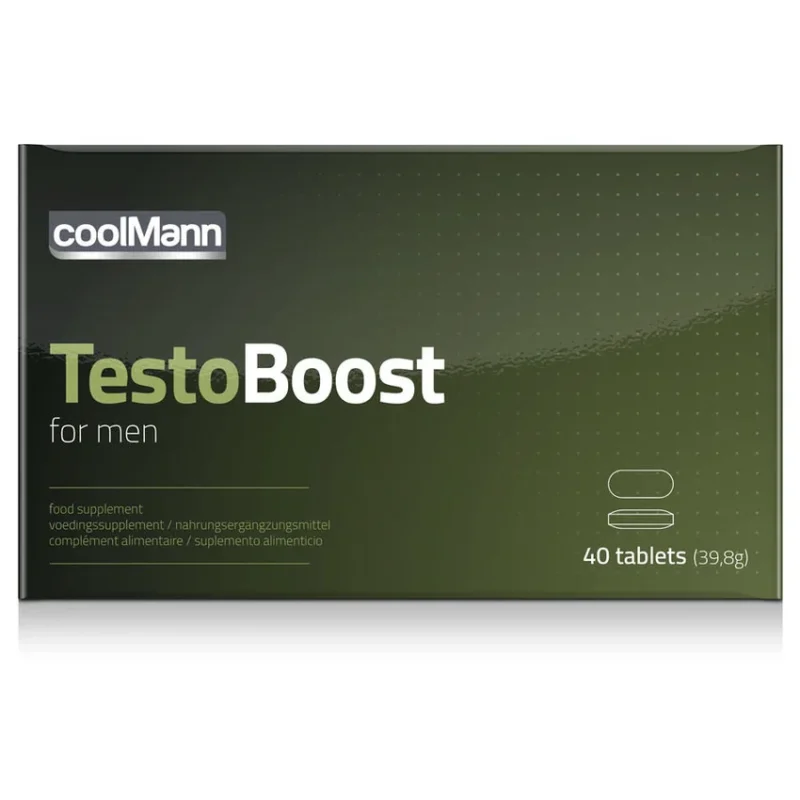 COBECO - Coolmann Testo Boost Potenciador Con Tribulus Terrestris 40 Tabs