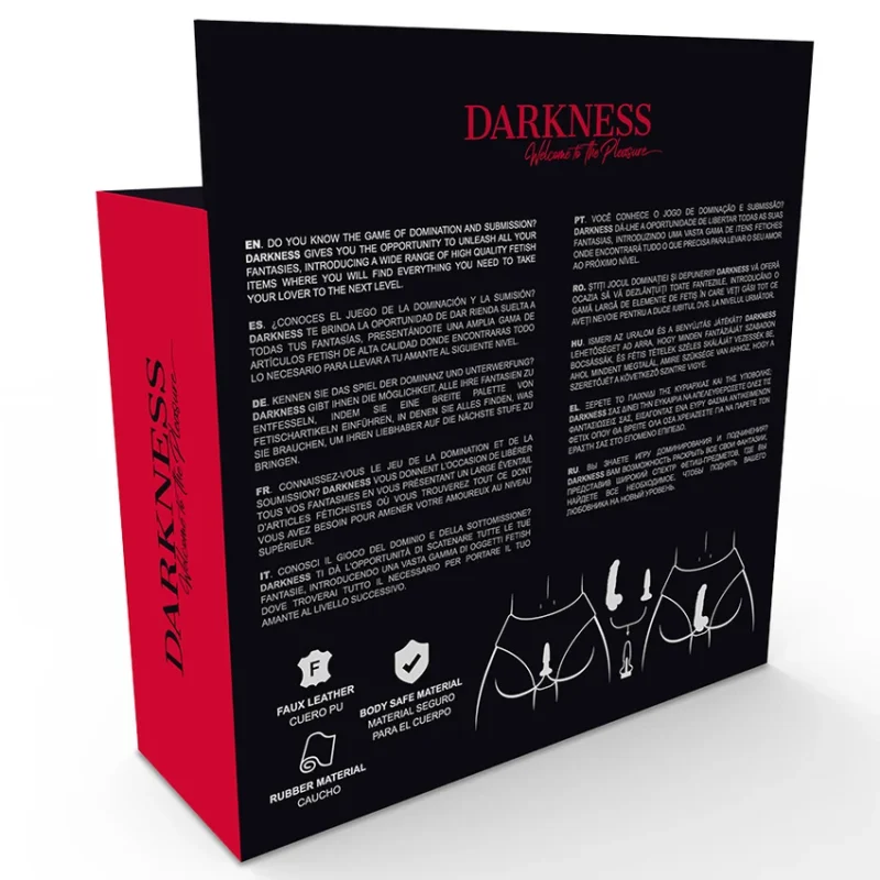 DARKNESS - Panties Con Plug Y Dildo Intercambiable - Imagen 6