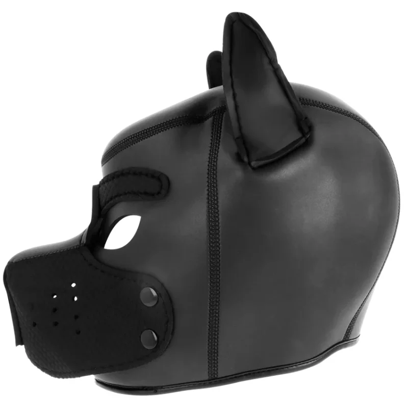 DARKNESS - Máscara Perro De Neopreno Con Hocico Extraíble L - Imagen 6