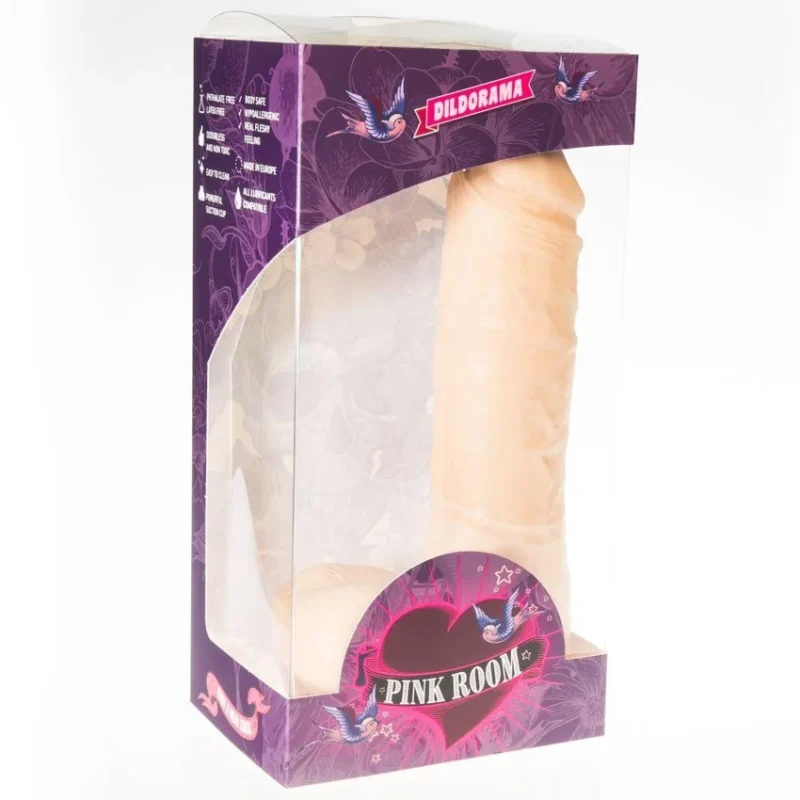 PINK ROOM - Anton Dildo Realistico Natural 21.5 Cm - Imagen 3