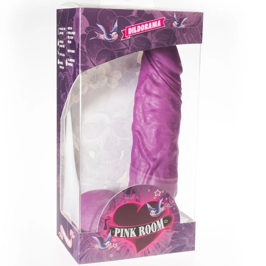 PINK ROOM - Chems Dildo Realistico Lila 20 Cm - Imagen 3