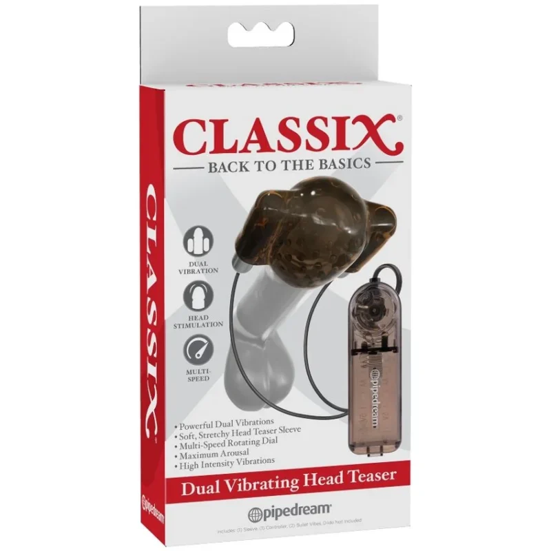 CLASSIX - Estimulador Doble Con Vibracion - Imagen 5