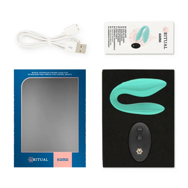 RITHUAL KAMA -Control Remoto Para Parejas Aqua - Imagen 8