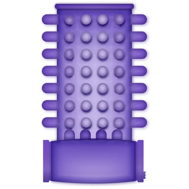 CASUAL LOVE - Ring Funda Pene Vibrador Lila - Imagen 5