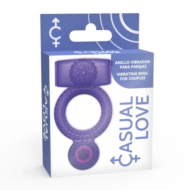 CASUAL LOVE - Ring Double Pleasure Anillo Lila - Imagen 5