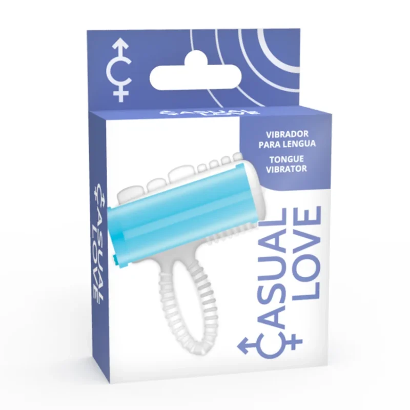 CASUAL LOVE - Ring Tongue Vibrating Azul - Imagen 4
