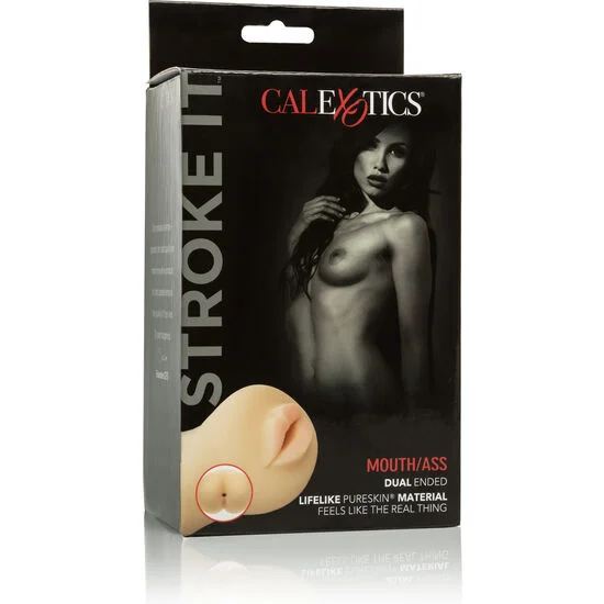 CALEXOTICS - Stroke It Masturbador Doble Boca/Ano - Imagen 3