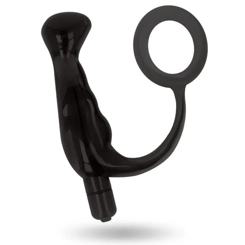 ADDICTED TOYS - Vibrador Prosttico Negro 10 Cm - Imagen 4