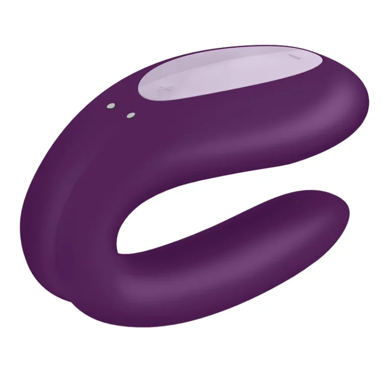 SATISFYER - Double Joy Con App Morado - Imagen 4