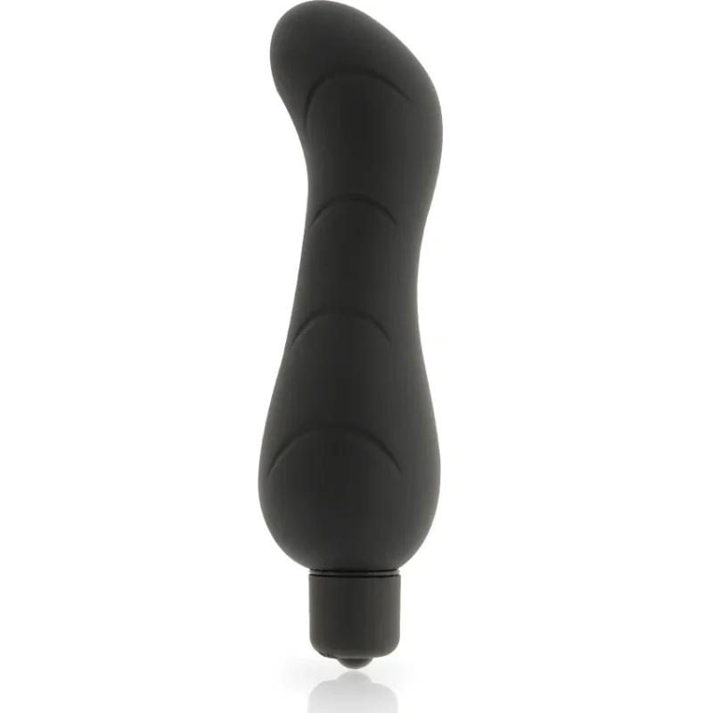 DOLCE VITA - G-Spot Vibrador Silicona Negro-- - Imagen 3