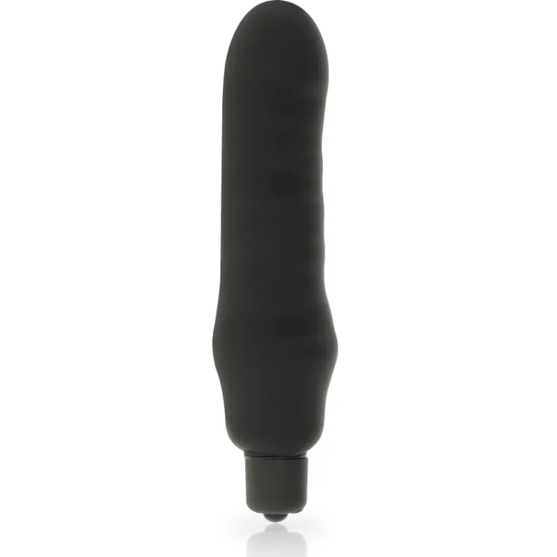 DOLCE VITA - Genius Vibrador Silicona Negro - Imagen 5