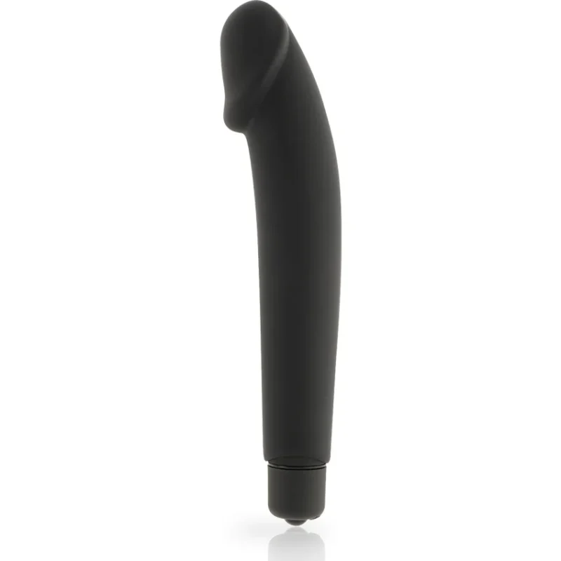 DOLCE VITA - Realistic Vibrador Silicona Negro - Imagen 3