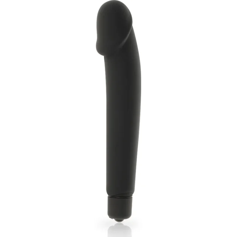 DOLCE VITA - Realistic Vibrador Silicona Negro - Imagen 4