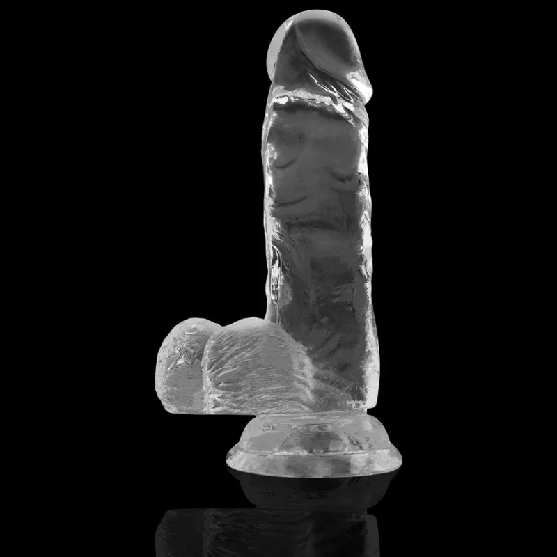 X RAY - Clear Dildo Realista Transparente 15.5 Cm -O- 3.5 Cm- - Imagen 6