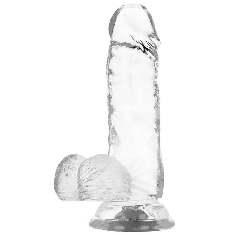 X RAY - Clear Dildo Realista Transparente 15.5 Cm -O- 3.5 Cm- - Imagen 4