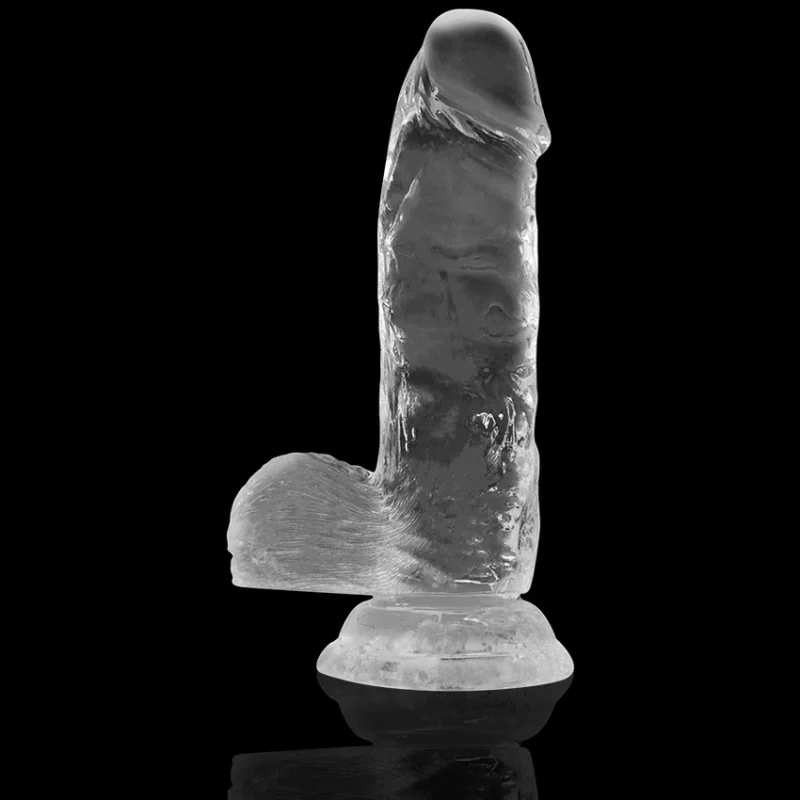 X RAY - Clear Dildo Realista Transparente 15.5 Cm -O- 3.5 Cm- - Imagen 7