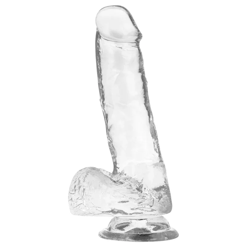 X RAY - Clear Dildo Realista Transparente 18.5 Cm -O- 3.8 Cm- - Imagen 4