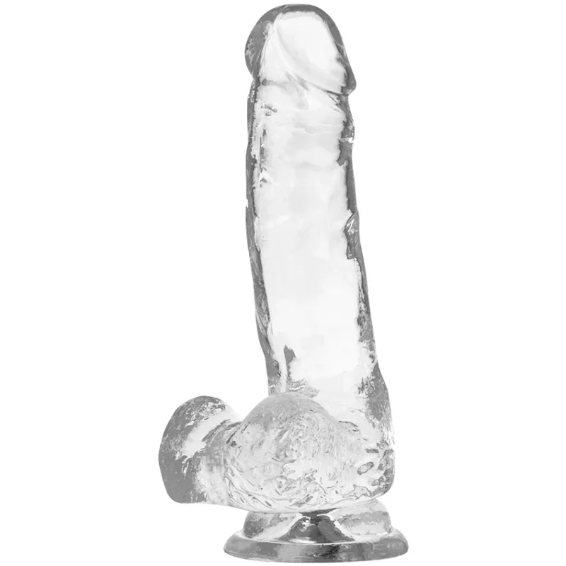 X RAY - Clear Dildo Realista Transparente 18.5 Cm -O- 3.8 Cm- - Imagen 3