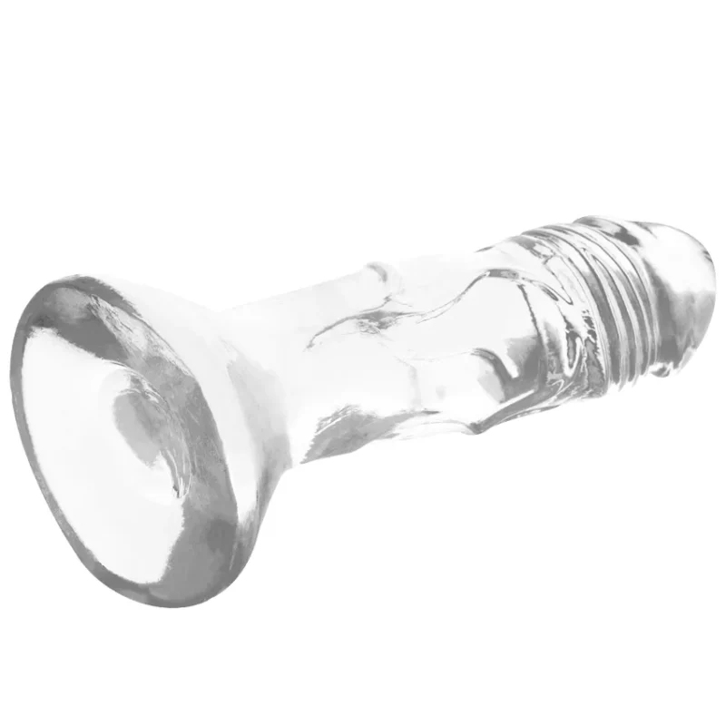 X RAY - Clear Dildo Transparente 12 Cm -O- 2.6 Cm- - Imagen 4