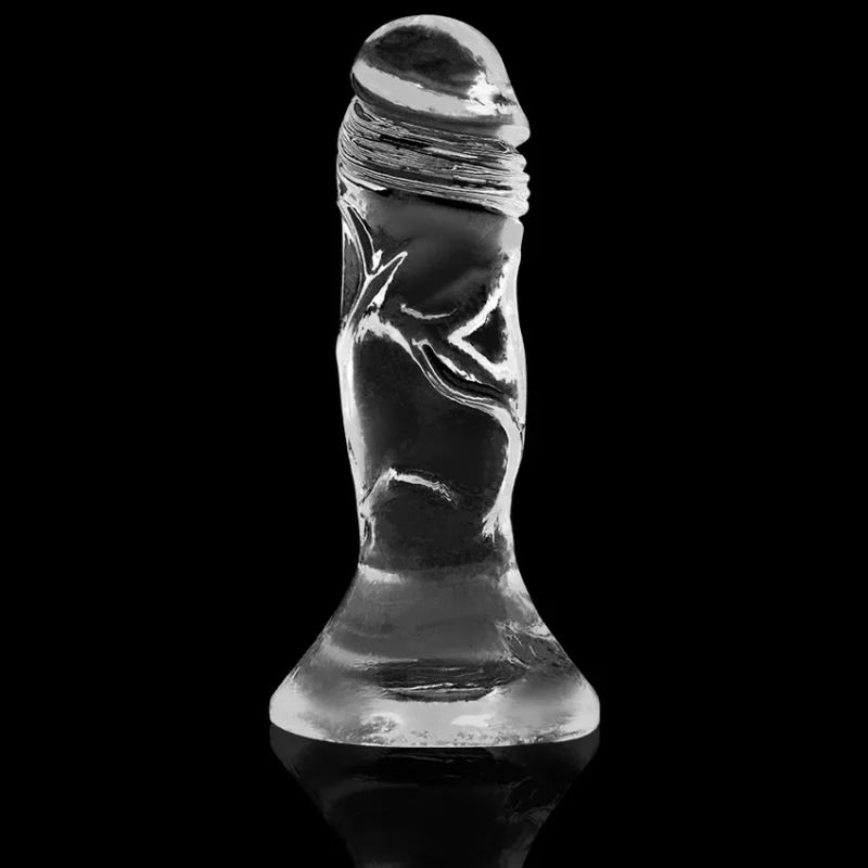 X RAY - Clear Dildo Transparente 12 Cm -O- 2.6 Cm- - Imagen 6