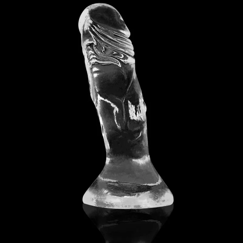 X RAY - Clear Dildo Transparente 12 Cm -O- 2.6 Cm- - Imagen 7