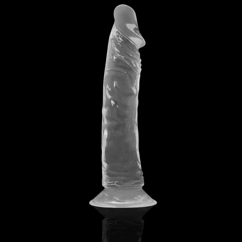 X RAY - Clear Dildo Transparente 21 Cm -O- 4 Cm- - Imagen 6