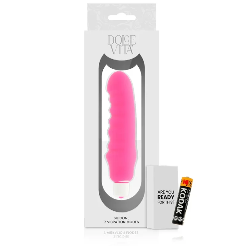 DOLCE VITA - Genius Vibrador Silicona Rosa - Imagen 6