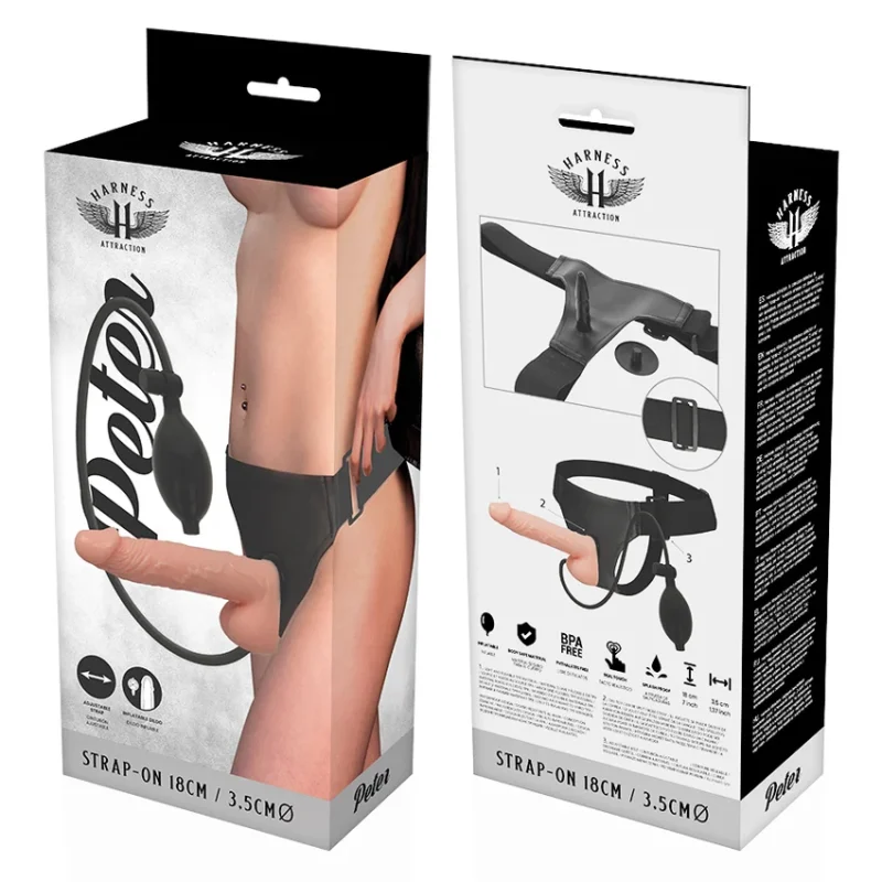 HARNESS ATTRACTION - Rnes Peter Con Pene Hinchable 18 Cm -O- 3.5 Cm- - Imagen 8