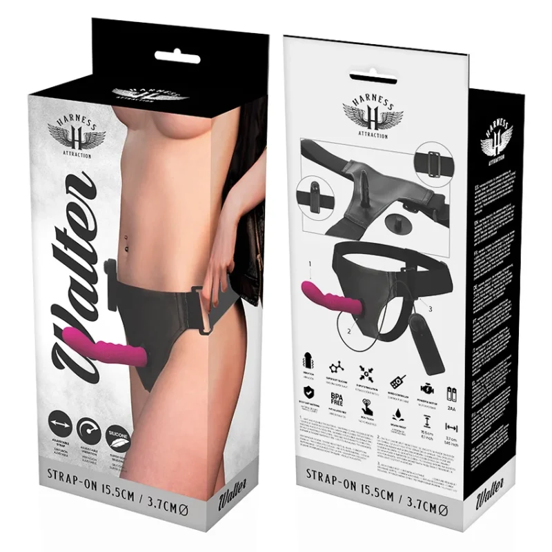 HARNESS ATTRACTION - Rnes Walter Con Vibración 15.5 Cm -O- 3.7 Cm- - Imagen 8