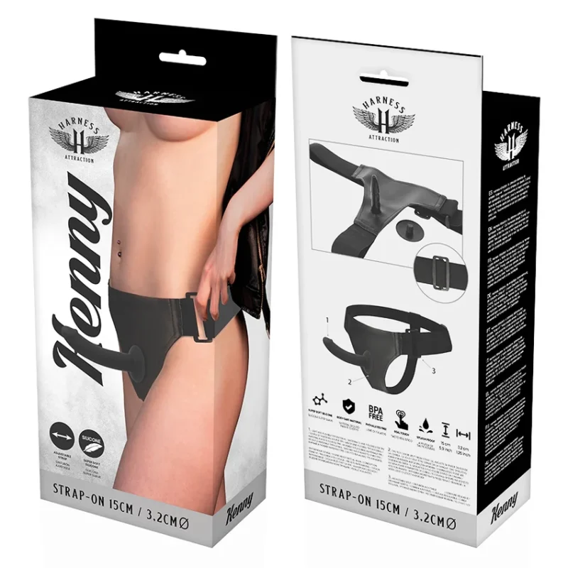 HARNESS ATTRACTION - Rnes Silicona Kenny 15 Cm -O- 3.2 Cm- - Imagen 8
