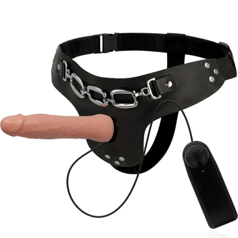 HARNESS ATTRACTION - Rnes George Realistico Vibrador 19 Cm -O- 4 Cm- - Imagen 4